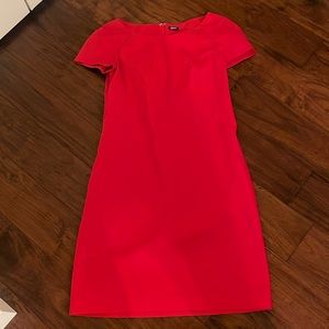 Jil Sander Navy red orange dress
